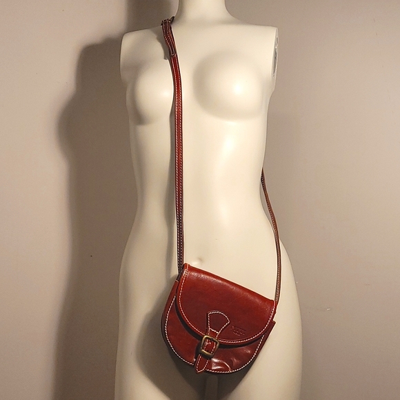 Pitti Firenze cross body red bag - Picture 3 of 17